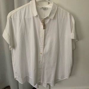 Madewell short sleeve blouse